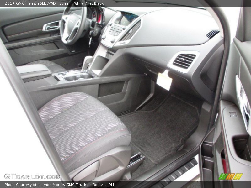 Summit White / Jet Black 2014 GMC Terrain SLE AWD