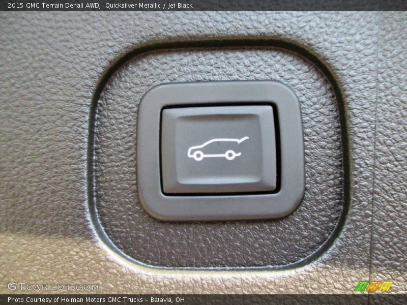 Quicksilver Metallic / Jet Black 2015 GMC Terrain Denali AWD