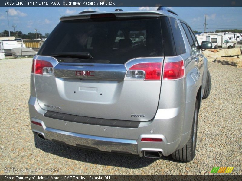 Quicksilver Metallic / Jet Black 2015 GMC Terrain Denali AWD