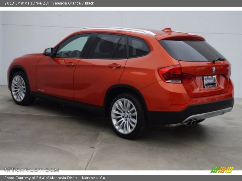 Valencia Orange / Black 2013 BMW X1 sDrive 28i