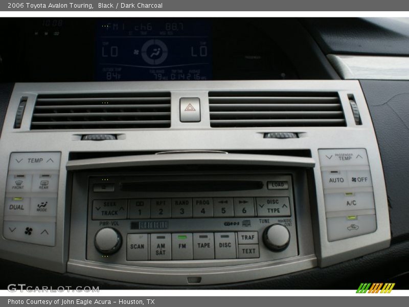 Black / Dark Charcoal 2006 Toyota Avalon Touring