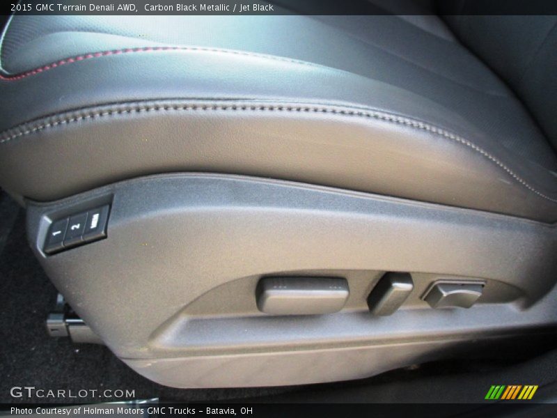 Carbon Black Metallic / Jet Black 2015 GMC Terrain Denali AWD