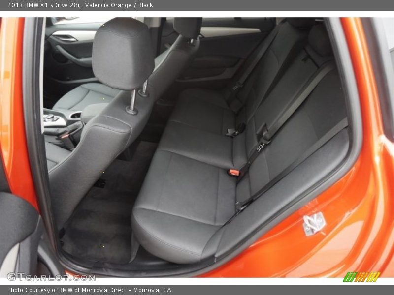 Valencia Orange / Black 2013 BMW X1 sDrive 28i