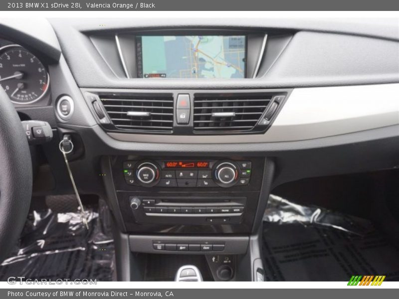 Valencia Orange / Black 2013 BMW X1 sDrive 28i