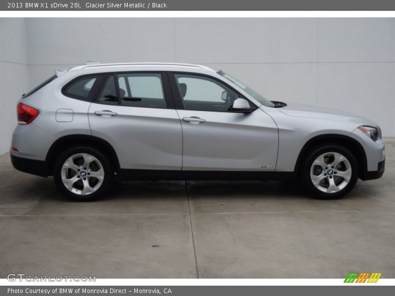 Glacier Silver Metallic / Black 2013 BMW X1 sDrive 28i