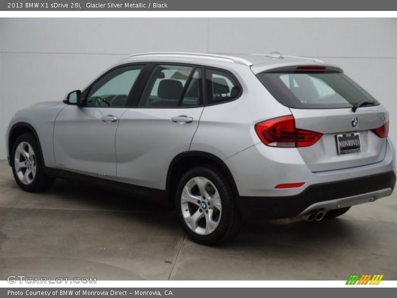 Glacier Silver Metallic / Black 2013 BMW X1 sDrive 28i