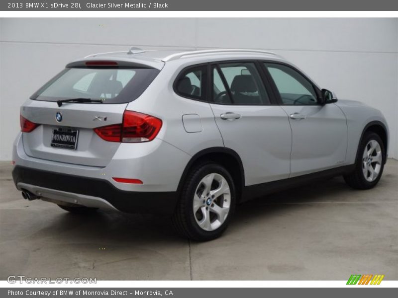 Glacier Silver Metallic / Black 2013 BMW X1 sDrive 28i