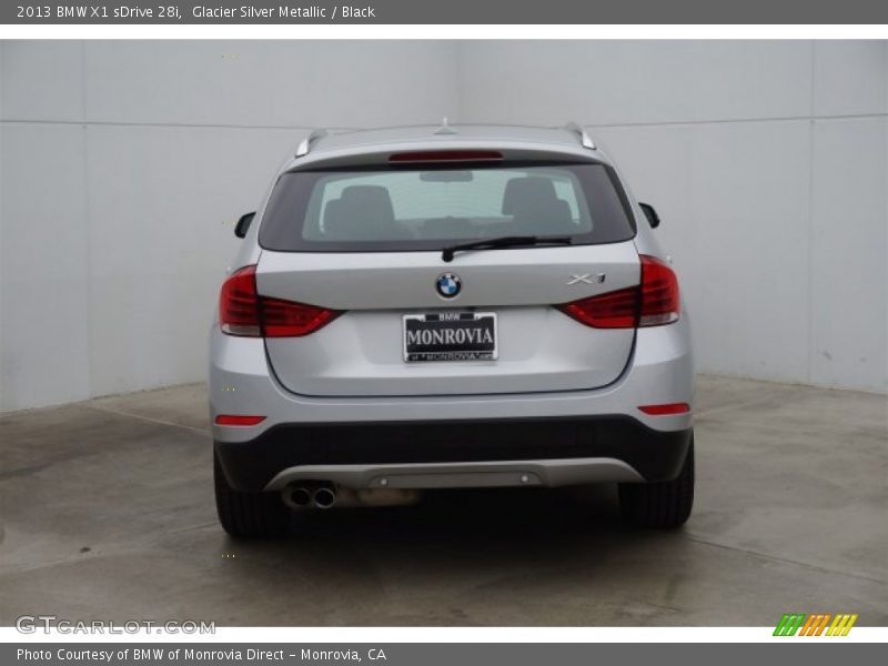 Glacier Silver Metallic / Black 2013 BMW X1 sDrive 28i