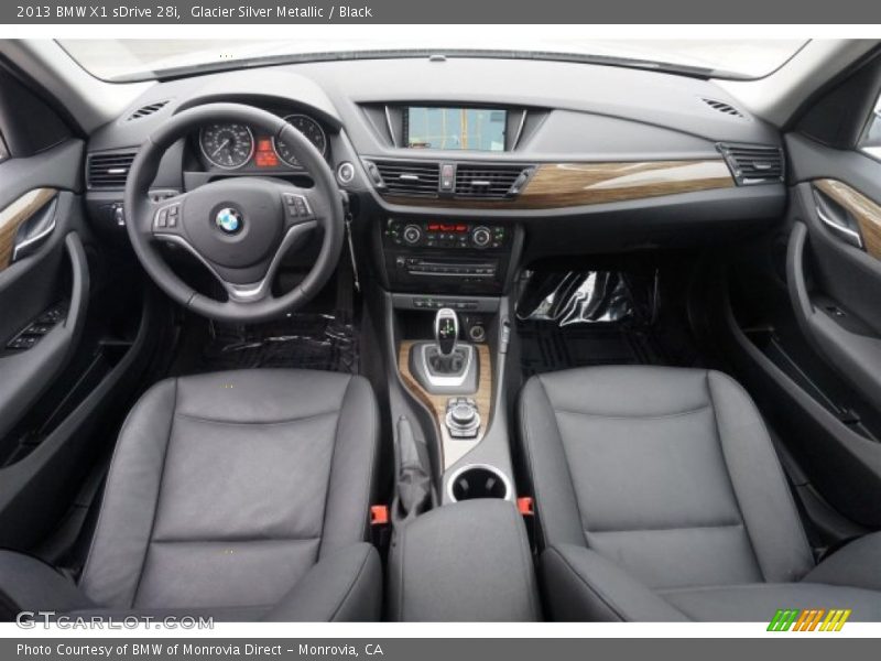 Glacier Silver Metallic / Black 2013 BMW X1 sDrive 28i