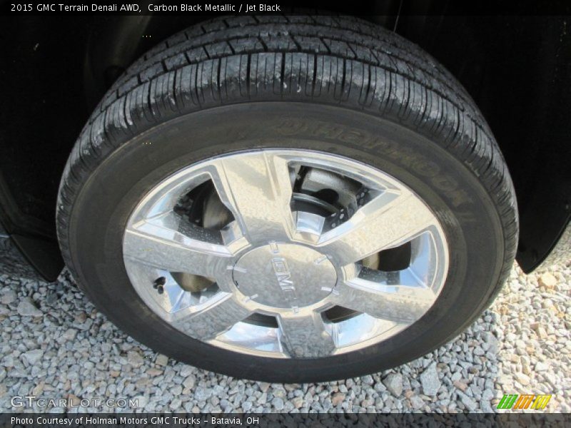 Carbon Black Metallic / Jet Black 2015 GMC Terrain Denali AWD