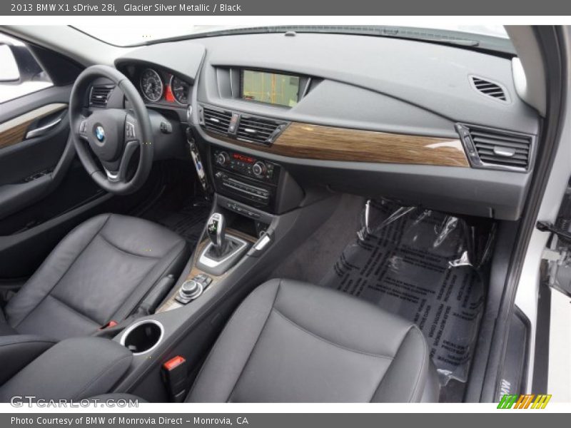 Glacier Silver Metallic / Black 2013 BMW X1 sDrive 28i