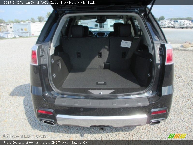 Carbon Black Metallic / Jet Black 2015 GMC Terrain Denali AWD