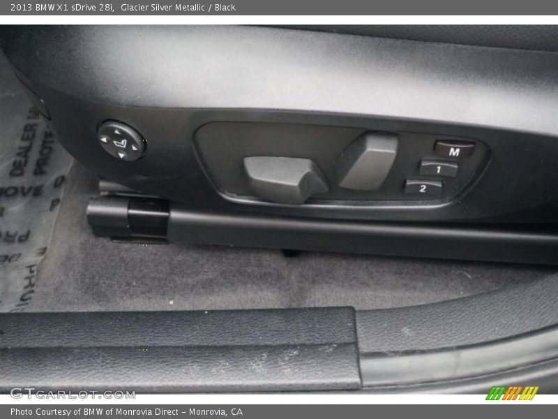 Glacier Silver Metallic / Black 2013 BMW X1 sDrive 28i