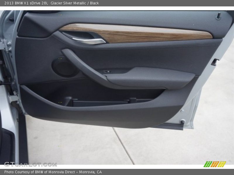 Glacier Silver Metallic / Black 2013 BMW X1 sDrive 28i