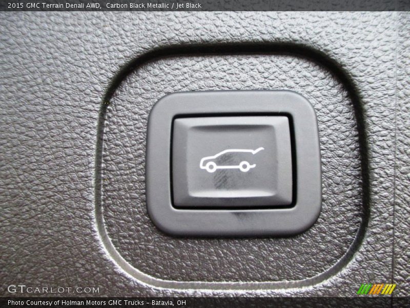 Carbon Black Metallic / Jet Black 2015 GMC Terrain Denali AWD