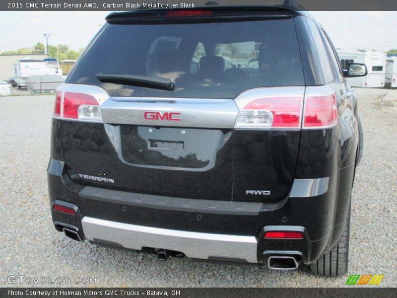 Carbon Black Metallic / Jet Black 2015 GMC Terrain Denali AWD