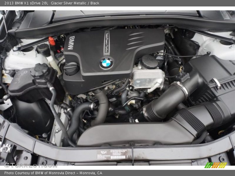 Glacier Silver Metallic / Black 2013 BMW X1 sDrive 28i