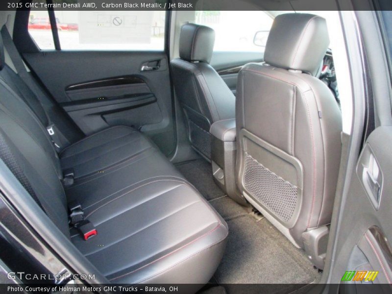 Carbon Black Metallic / Jet Black 2015 GMC Terrain Denali AWD