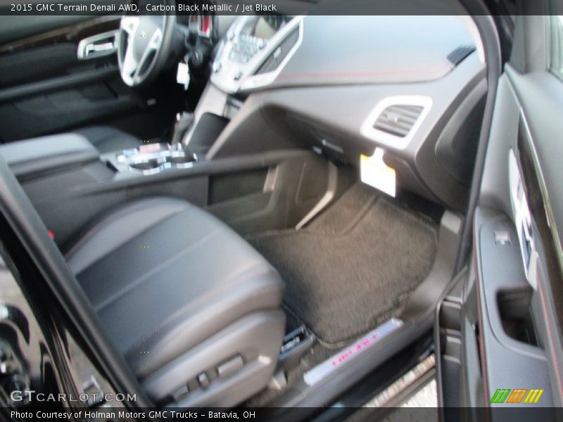 Carbon Black Metallic / Jet Black 2015 GMC Terrain Denali AWD