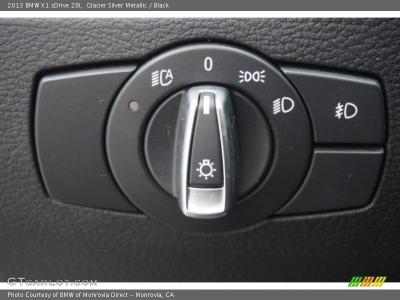Glacier Silver Metallic / Black 2013 BMW X1 sDrive 28i