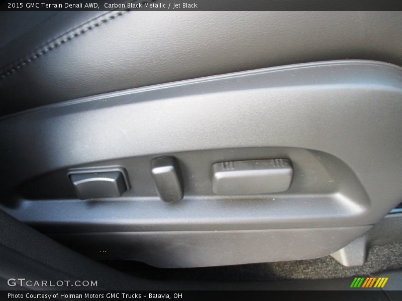 Carbon Black Metallic / Jet Black 2015 GMC Terrain Denali AWD