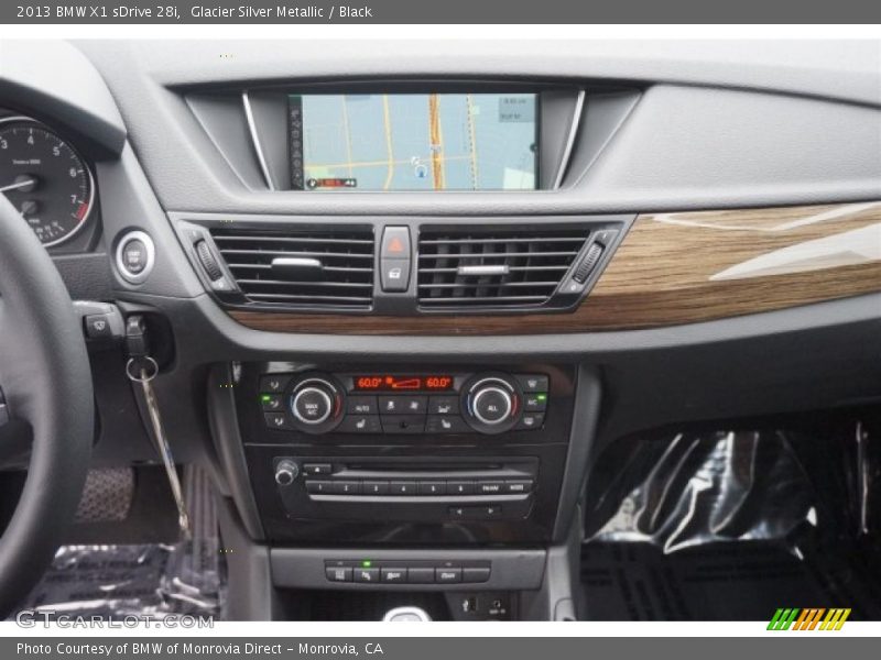 Glacier Silver Metallic / Black 2013 BMW X1 sDrive 28i