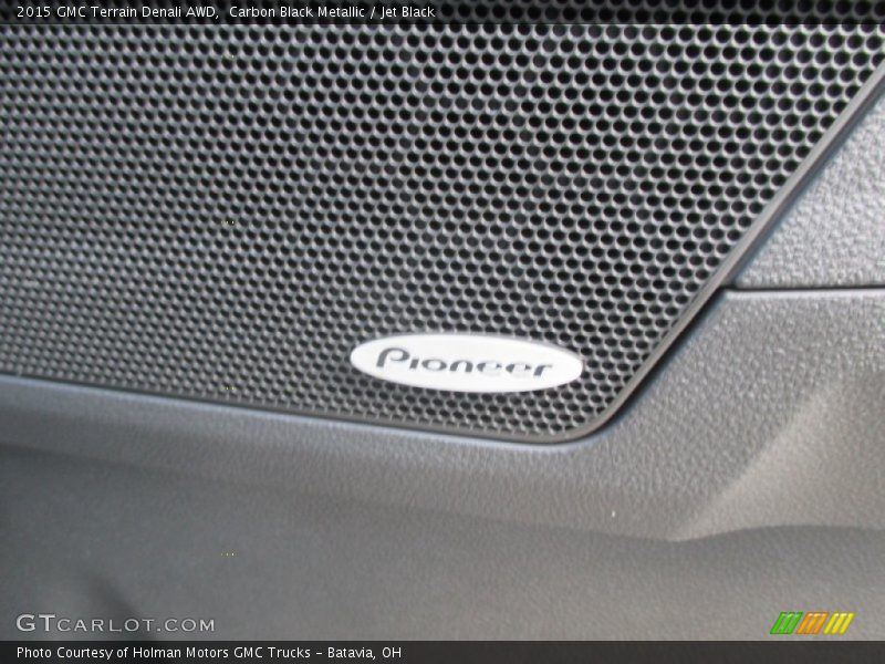 Carbon Black Metallic / Jet Black 2015 GMC Terrain Denali AWD