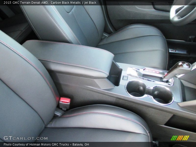 Carbon Black Metallic / Jet Black 2015 GMC Terrain Denali AWD