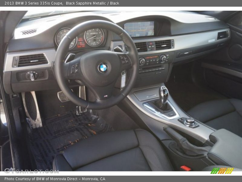 Black Sapphire Metallic / Black 2013 BMW 3 Series 335is Coupe