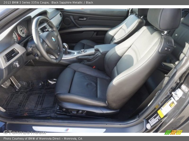Front Seat of 2013 3 Series 335is Coupe