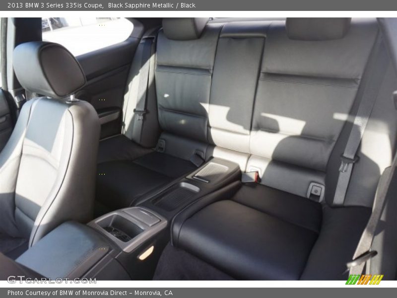 Black Sapphire Metallic / Black 2013 BMW 3 Series 335is Coupe