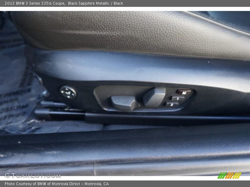 Black Sapphire Metallic / Black 2013 BMW 3 Series 335is Coupe