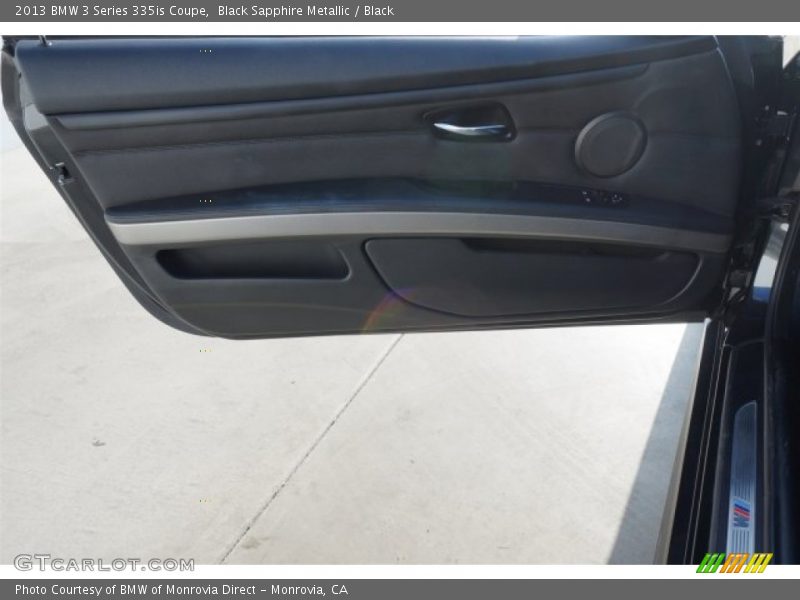Black Sapphire Metallic / Black 2013 BMW 3 Series 335is Coupe