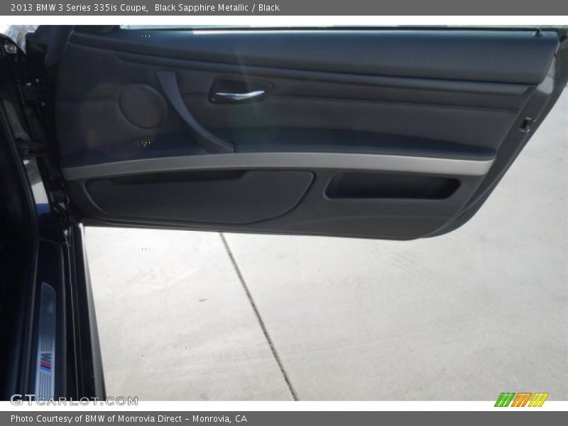Black Sapphire Metallic / Black 2013 BMW 3 Series 335is Coupe