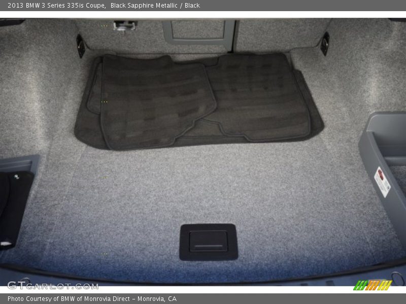 Black Sapphire Metallic / Black 2013 BMW 3 Series 335is Coupe
