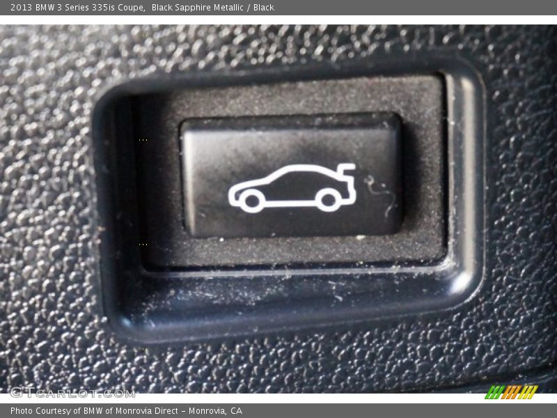Black Sapphire Metallic / Black 2013 BMW 3 Series 335is Coupe