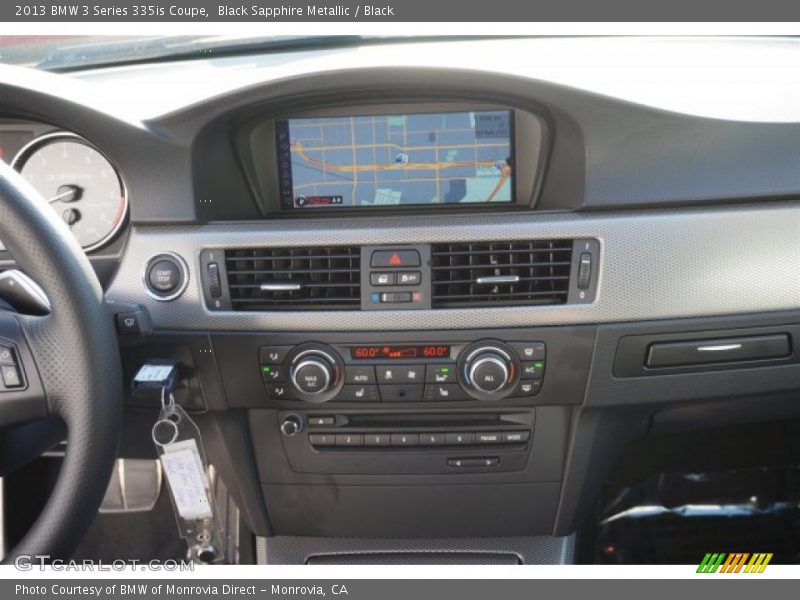 Black Sapphire Metallic / Black 2013 BMW 3 Series 335is Coupe