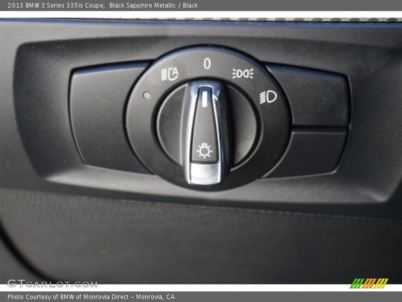 Black Sapphire Metallic / Black 2013 BMW 3 Series 335is Coupe