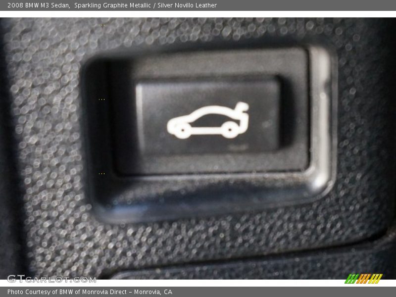 Sparkling Graphite Metallic / Silver Novillo Leather 2008 BMW M3 Sedan