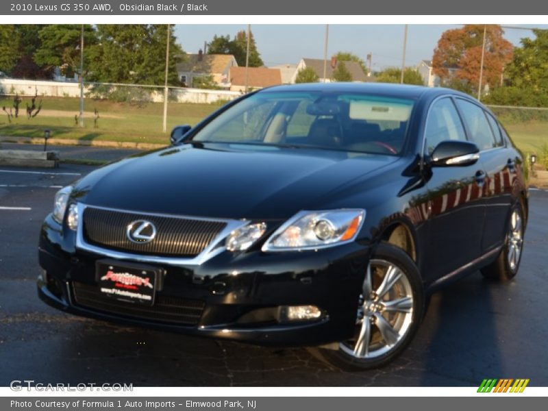 Obsidian Black / Black 2010 Lexus GS 350 AWD