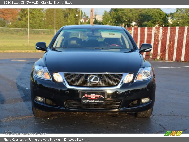 Obsidian Black / Black 2010 Lexus GS 350 AWD