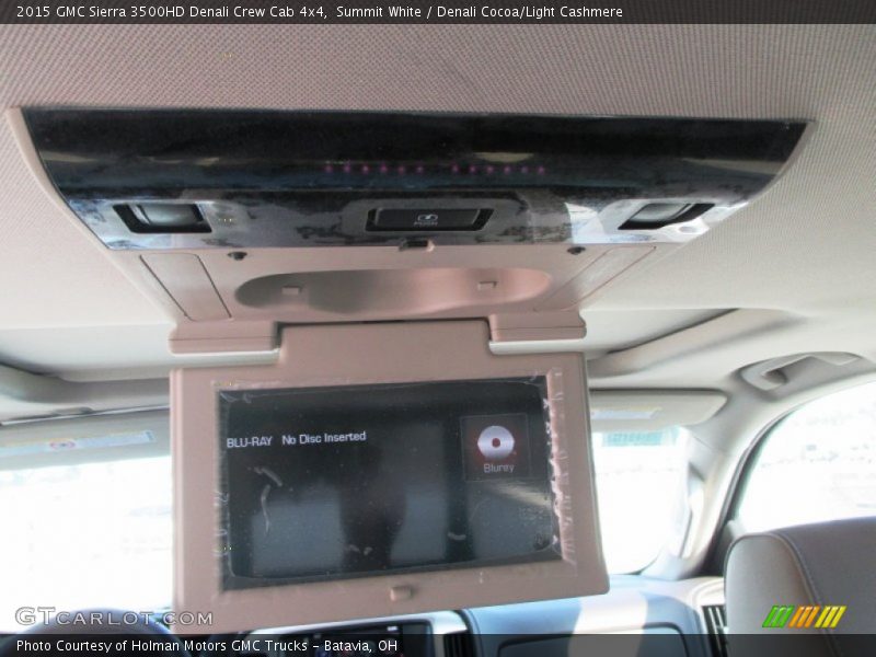 Summit White / Denali Cocoa/Light Cashmere 2015 GMC Sierra 3500HD Denali Crew Cab 4x4