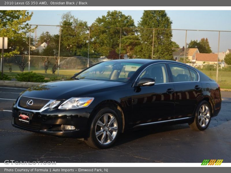 Obsidian Black / Black 2010 Lexus GS 350 AWD
