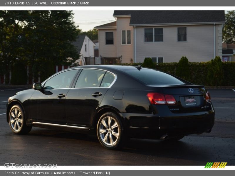 Obsidian Black / Black 2010 Lexus GS 350 AWD