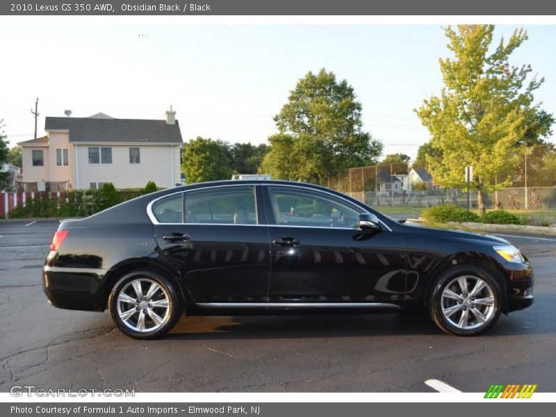 Obsidian Black / Black 2010 Lexus GS 350 AWD
