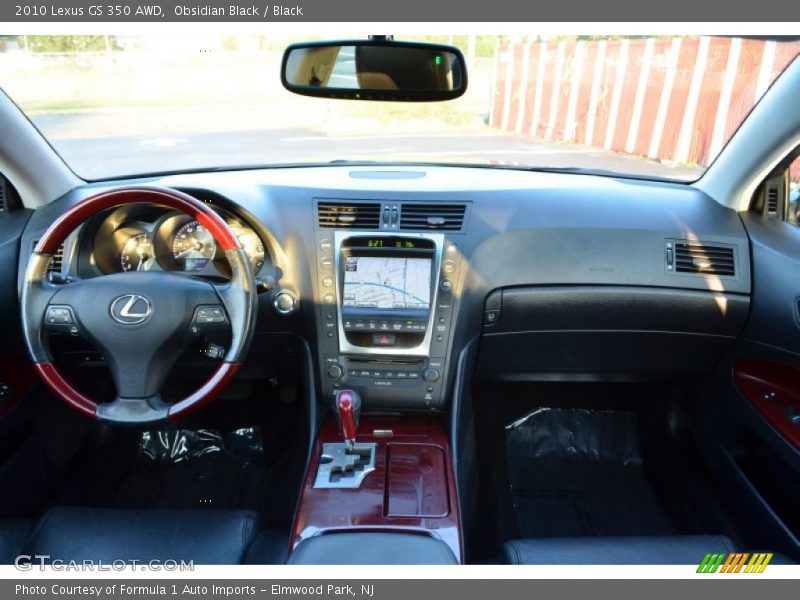 Obsidian Black / Black 2010 Lexus GS 350 AWD