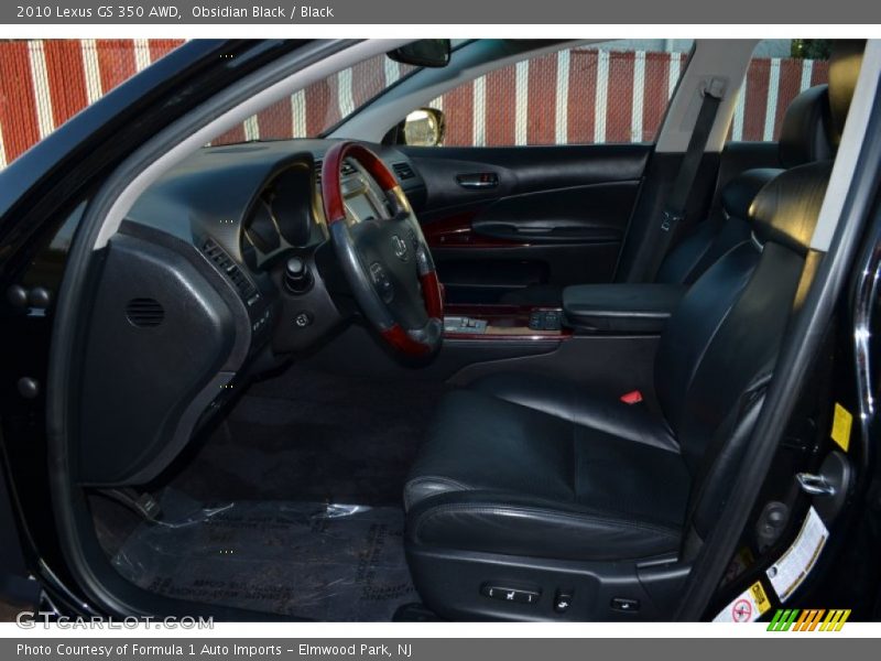 Obsidian Black / Black 2010 Lexus GS 350 AWD