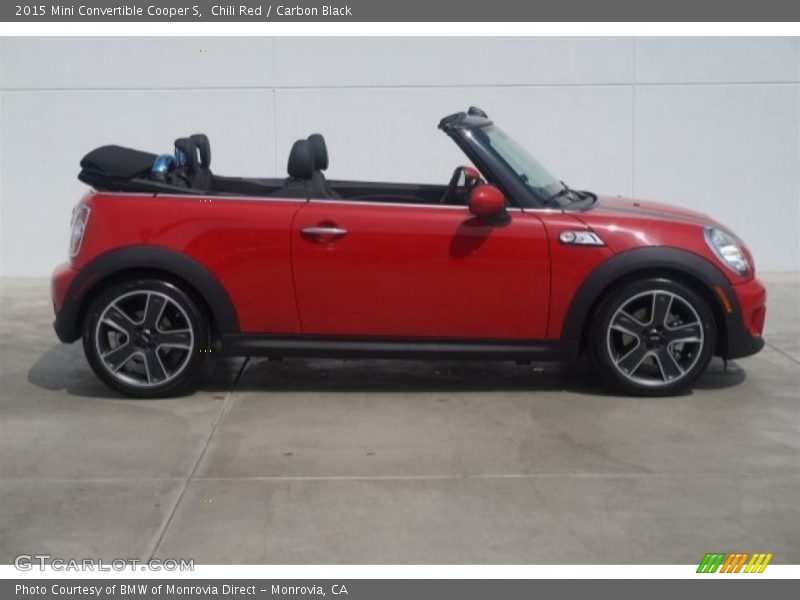  2015 Convertible Cooper S Chili Red