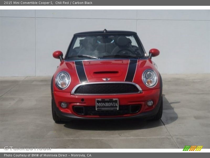 Chili Red / Carbon Black 2015 Mini Convertible Cooper S