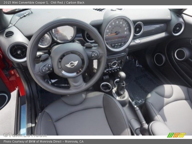 Chili Red / Carbon Black 2015 Mini Convertible Cooper S